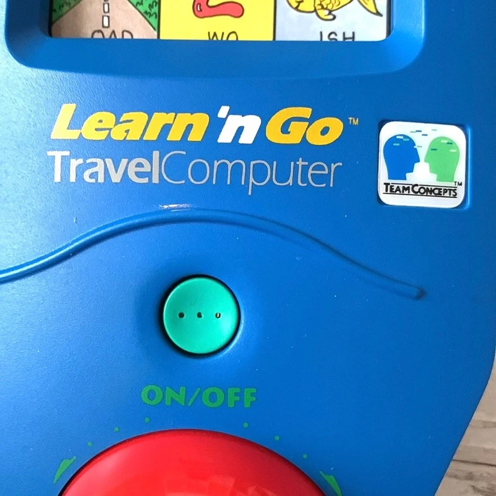 Learn ‘n Go Travel Computer by Team Concepts Reading Spelling Game 1994